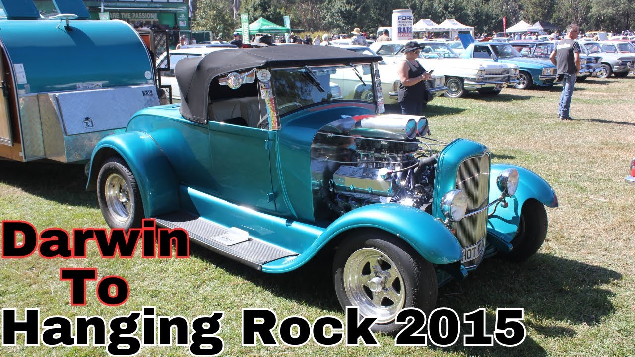 Пикник на выставке классических автомобилей Hanging Rock 2015