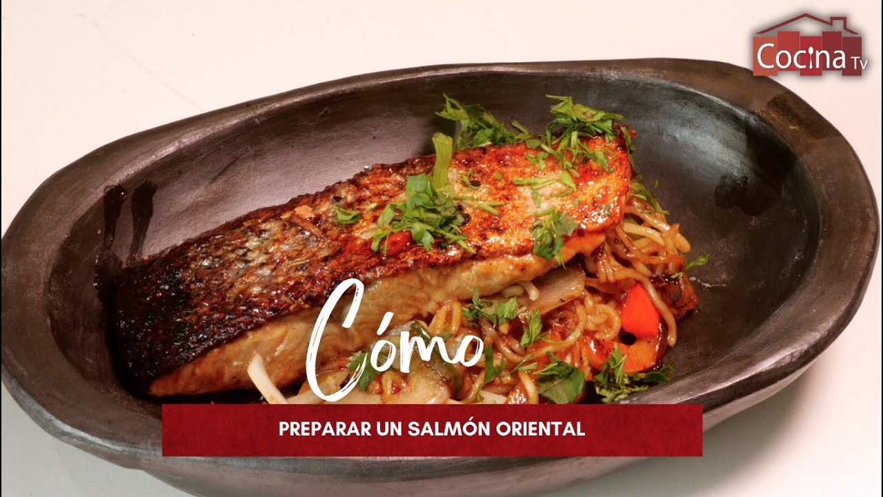 Como preparar un salmon oriental - CocinaTv producido por Juan Gonzalo Angel Restrepo