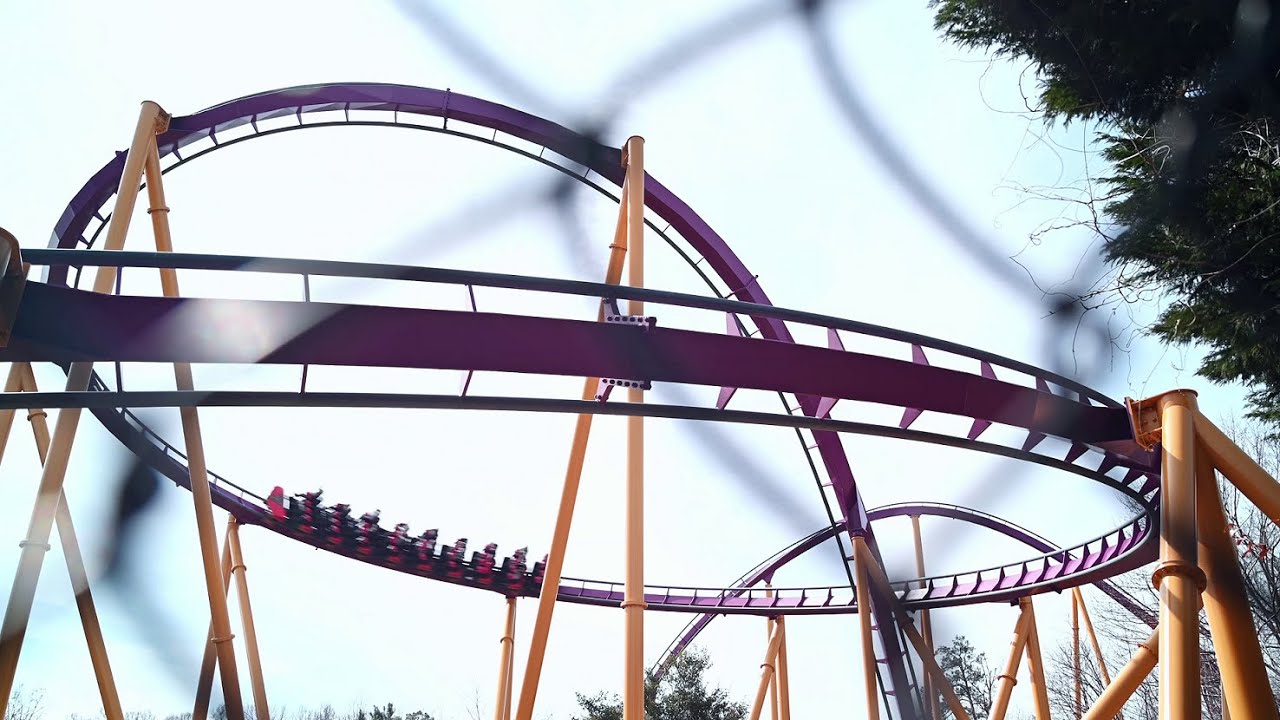 Apollo's Chariot | Busch Gardens Williamsburg | 2021 4K Offride