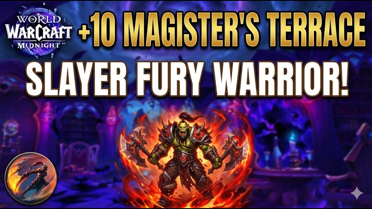 AINDA OP? Slayer Fury Warrior | +10 Magister's Terrace [Midnight Beta]