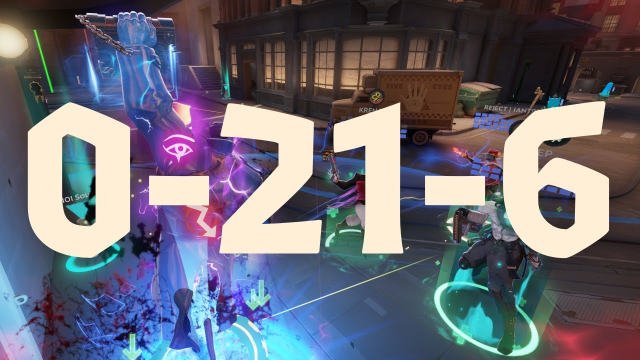 21 Deaths. 0 Kills. (Deadlock)