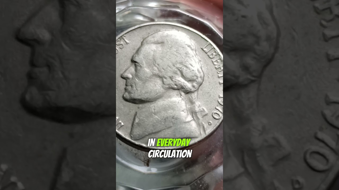 🇺🇸1970D Jefferson Nickel Value and Rarity & Up To $50+💰#1970DNickel #JeffersonNickel