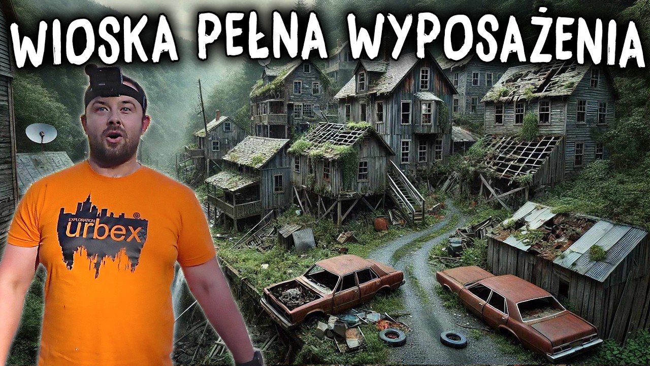 Zapomniana wioska w USA pełna wyposażenia