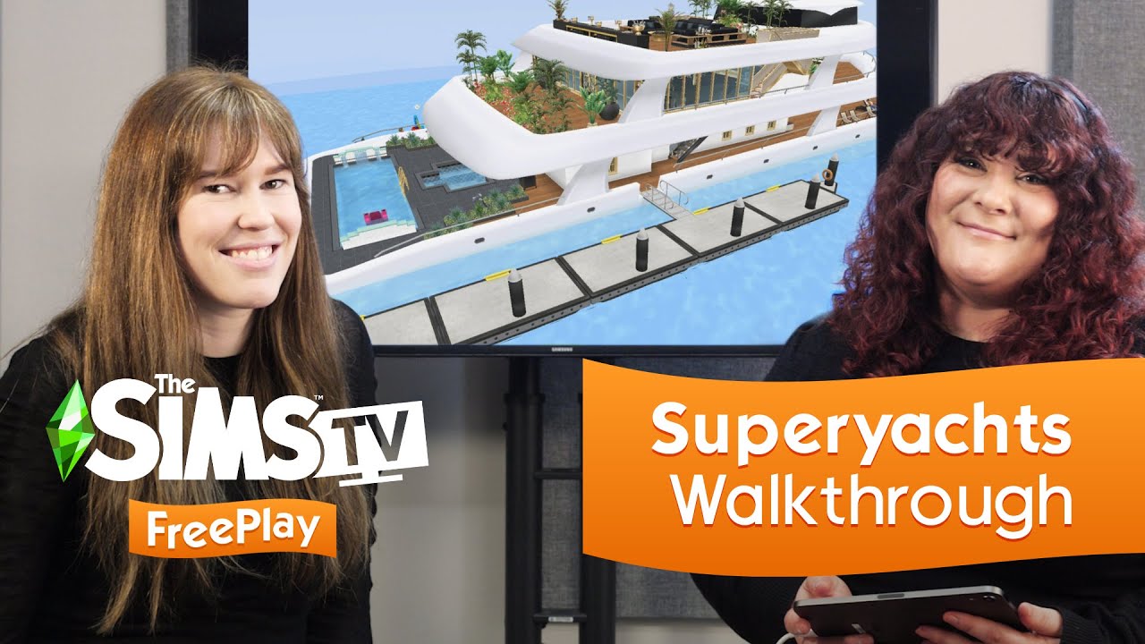 SimsTV - EP28 - The Sims FreePlay - Superyachts Walkthrough