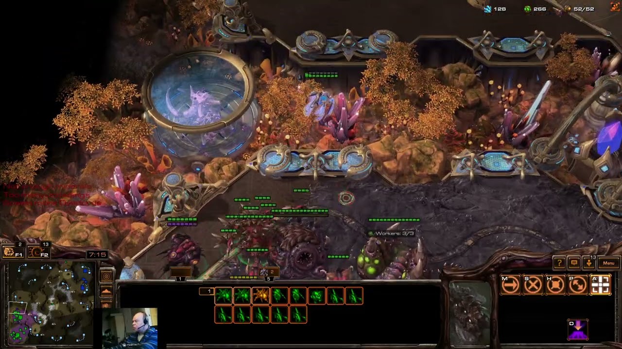 Starcraft 2 LotV - Lurker Hydra Ling Nydus vs Groundtoss