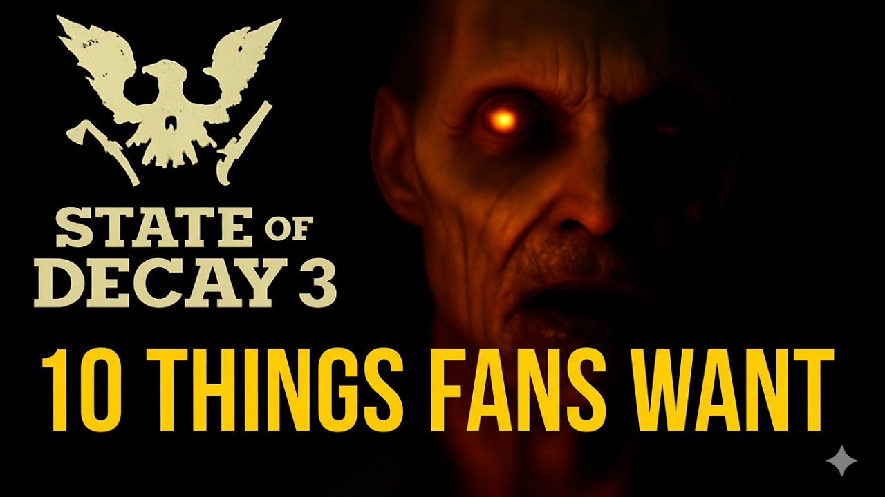 10 Things Fans wants to see in State of Decay 3