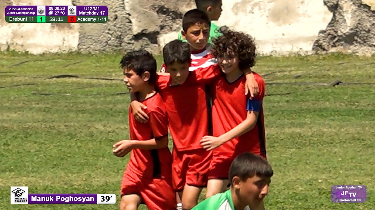 Erebuni 11 (2-6) Academy 1-11 (08.06.23) 2022-23 AJC U12/M1, Matchday 17