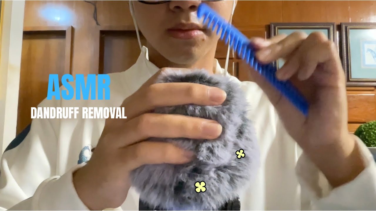 ASMR Aggressive Dandruff removal in your scalp ❄️ 