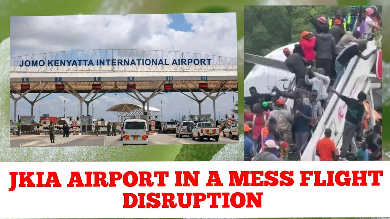 JOMO KENYATTA AIRPORT IN A MESS FLIGHT DISRUPTION @Ianoentertainment 