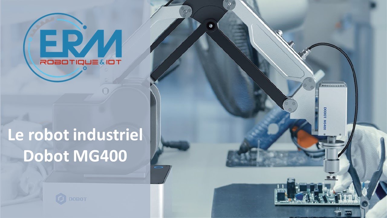 Présentation du Dobot MG400, le robot industriel compact
