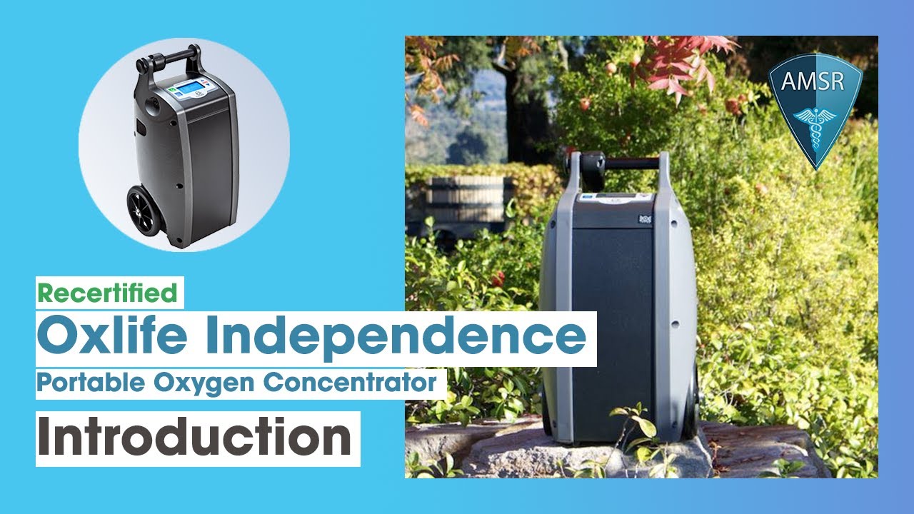 Used O2 Concepts Oxlife Independence Portable Concentrator