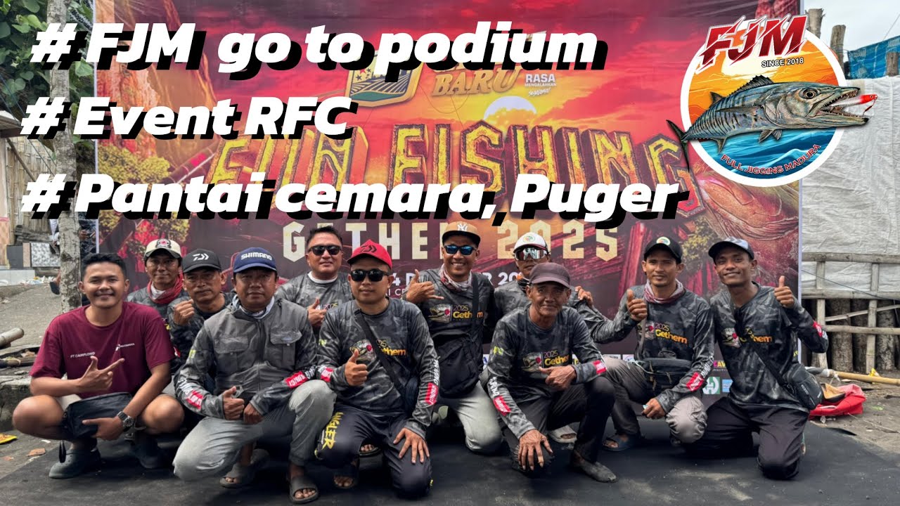 FJM go to podium | Perjalanan FJM ke Pantai cemara,Puger| Spot nusa barong | event RFC | 2025 |