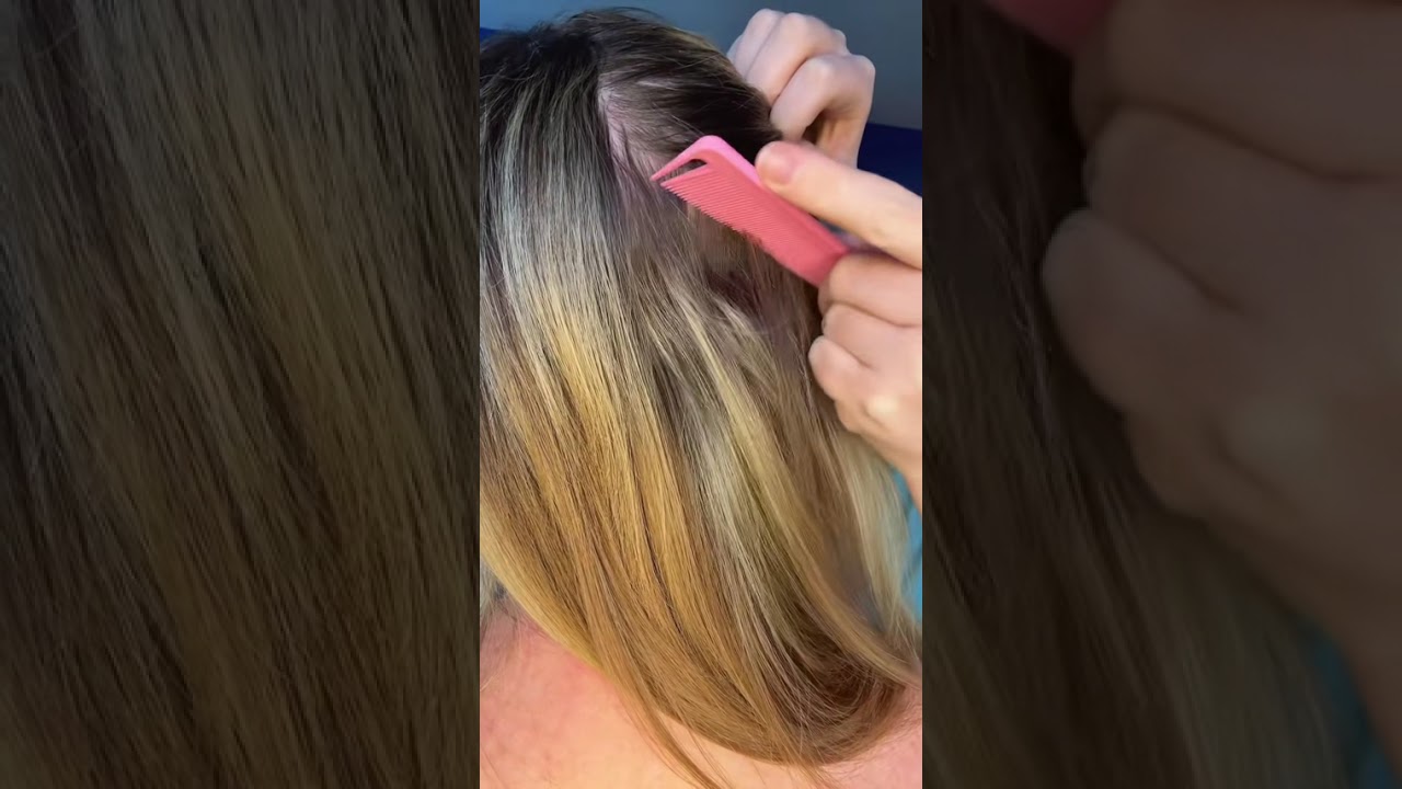 Back of the Head Parting & Scratching ASMR