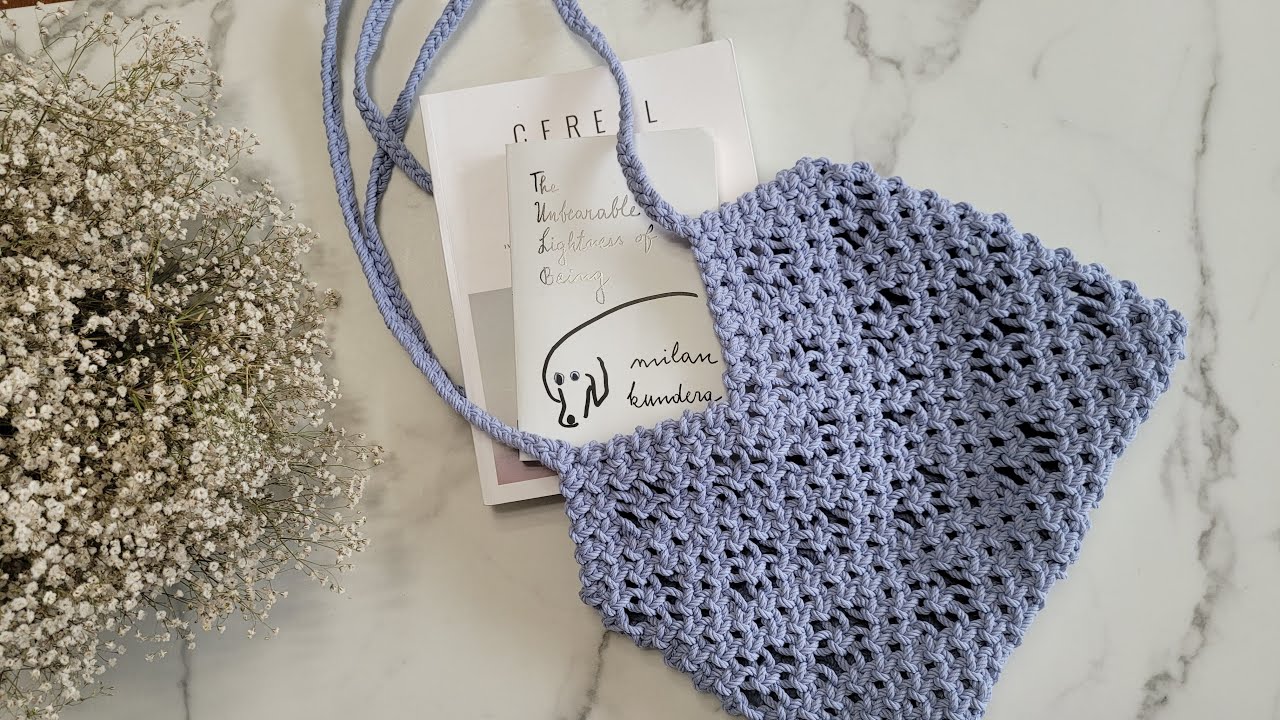 (ENG) Macrame bag/마크라메 가방