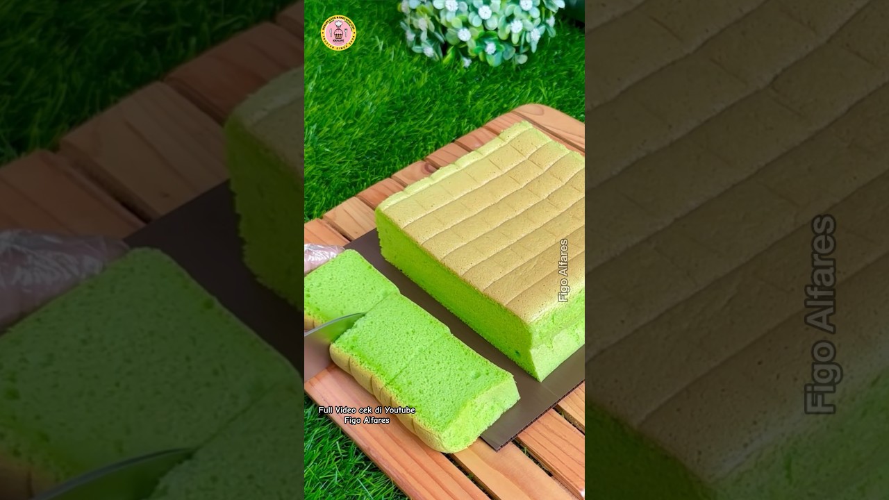 Cara Termudah Bikin Bolu Pandan Selembut Kapas‼️