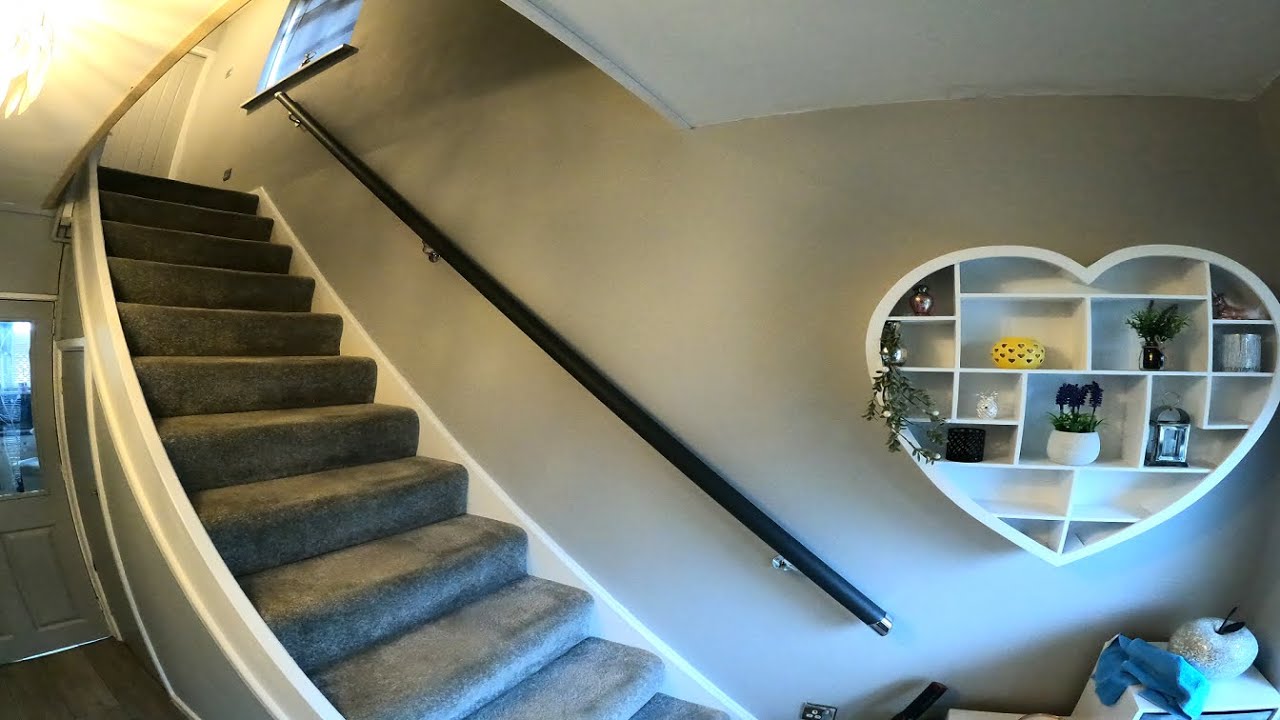 Handrail Transformation Using Frenchic Alfresco Paint