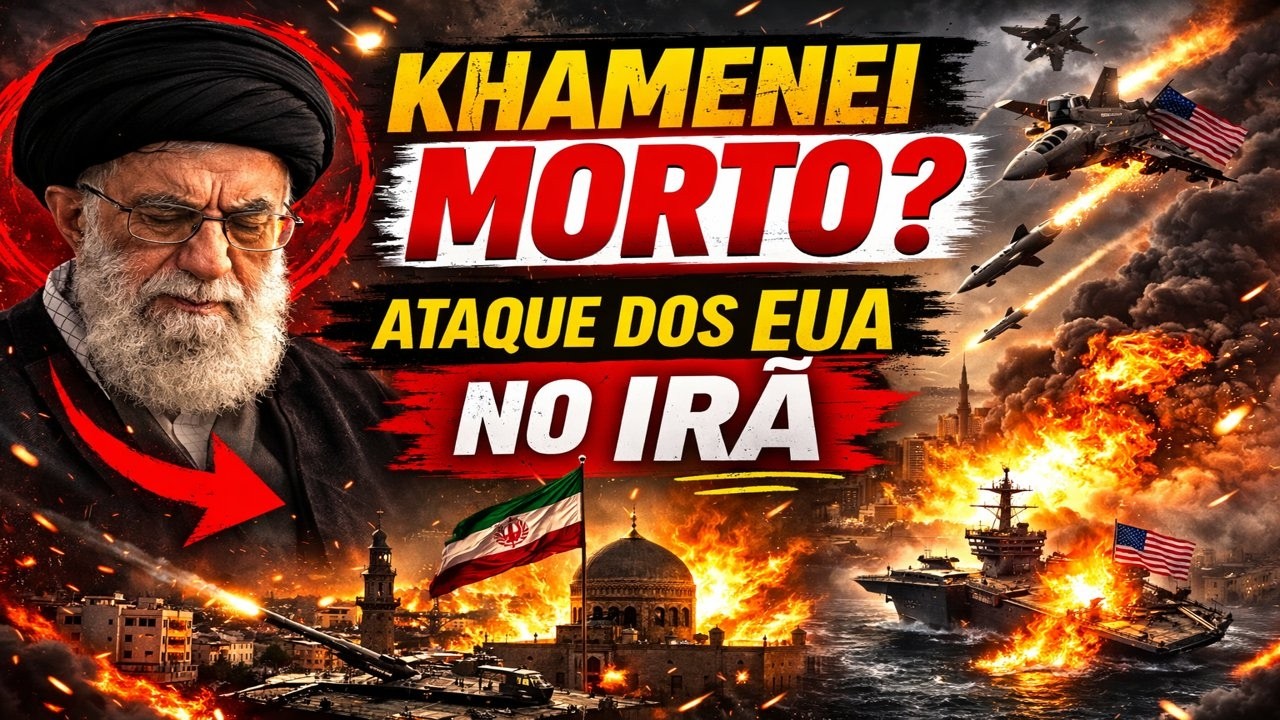ATAQUE DOS EUA AO IRÃ - LIDE SUPREMO DO IRÃ PODE ESTAR MORTO