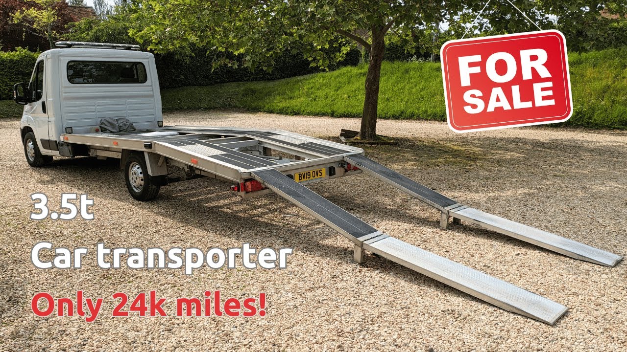 Sold: Fiat Ducato 3.5t car transporter. Only 24k miles. Probuild body & lots of extras.