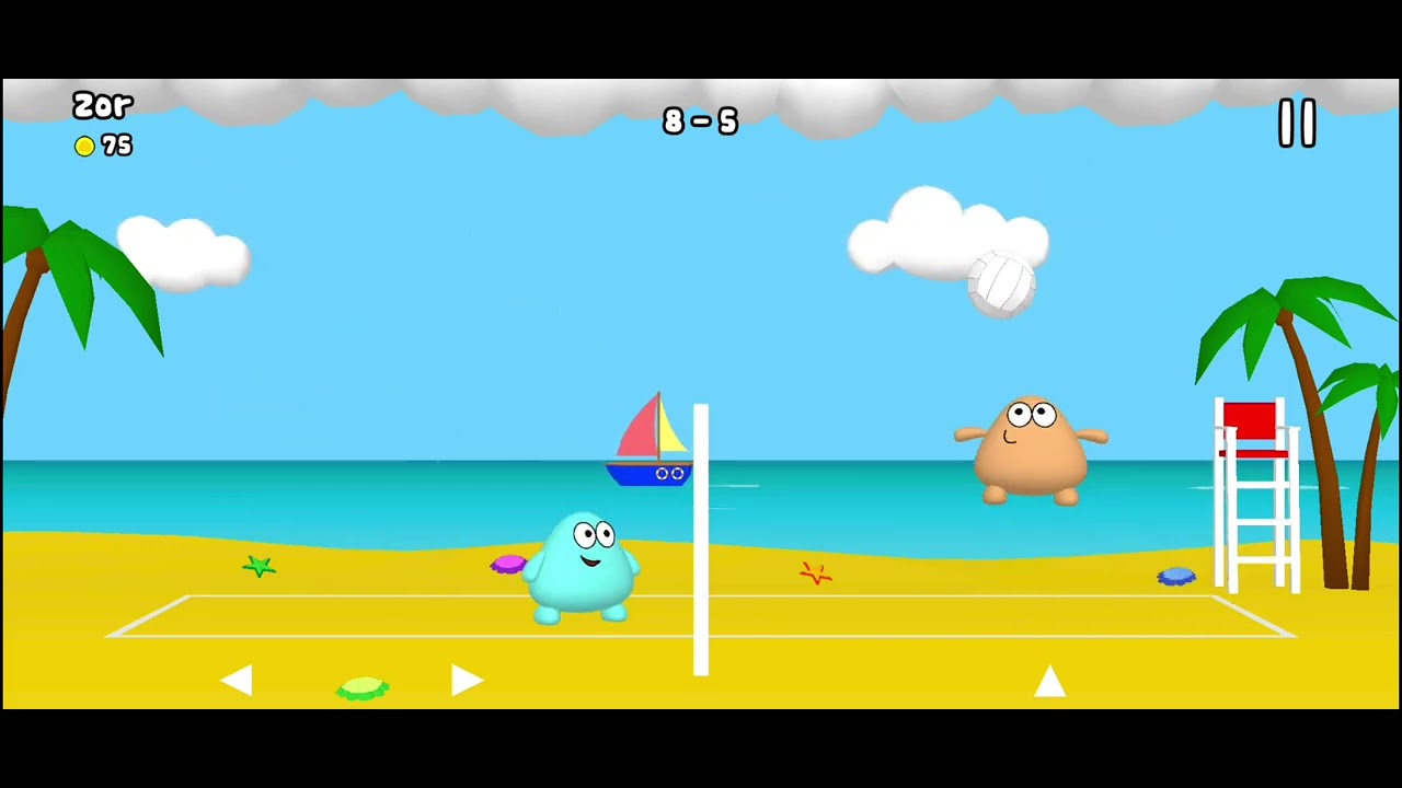 pou 3d, beach volley, hard (10-7)