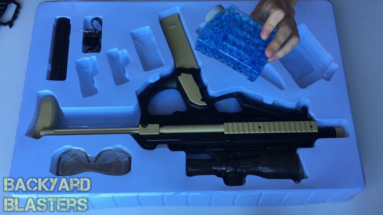 [REVIEW] Tactical SMG5 GBB Toy Gun Backyard Blasters