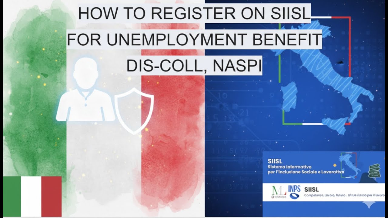 КАК ЗАРЕГИСТРИРОВАТЬСЯ на платформе SIISL: ИЗБЕГАЙТЕ потери своих льгот NASpI/DIS-COLL!