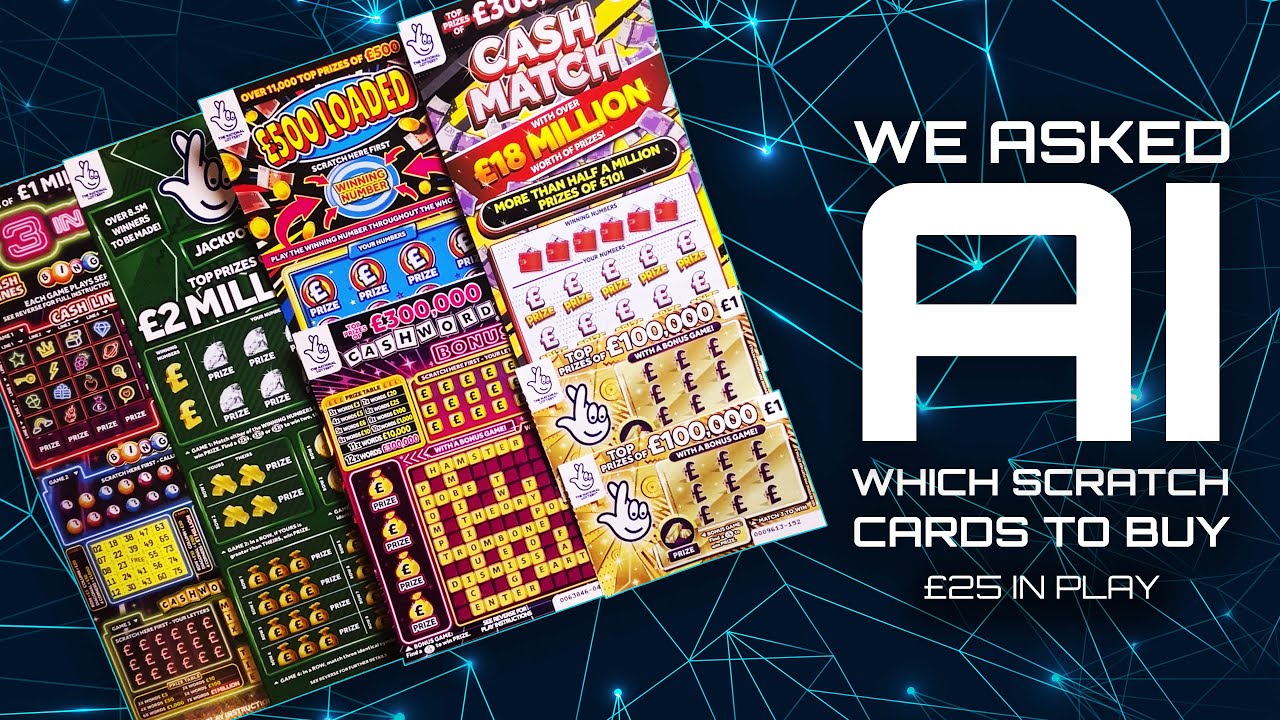 We Asked AI Which Scratch Cards To Buy 🤖🤖 Sunday Scratch Cards 🤖🤖 £25 In Play 