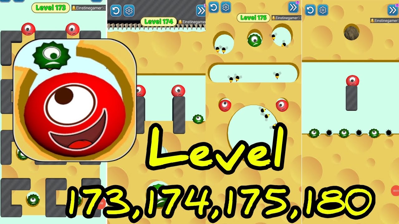 Hungry Balls level ,174,175,180 Gameplay Walkthrough Solution