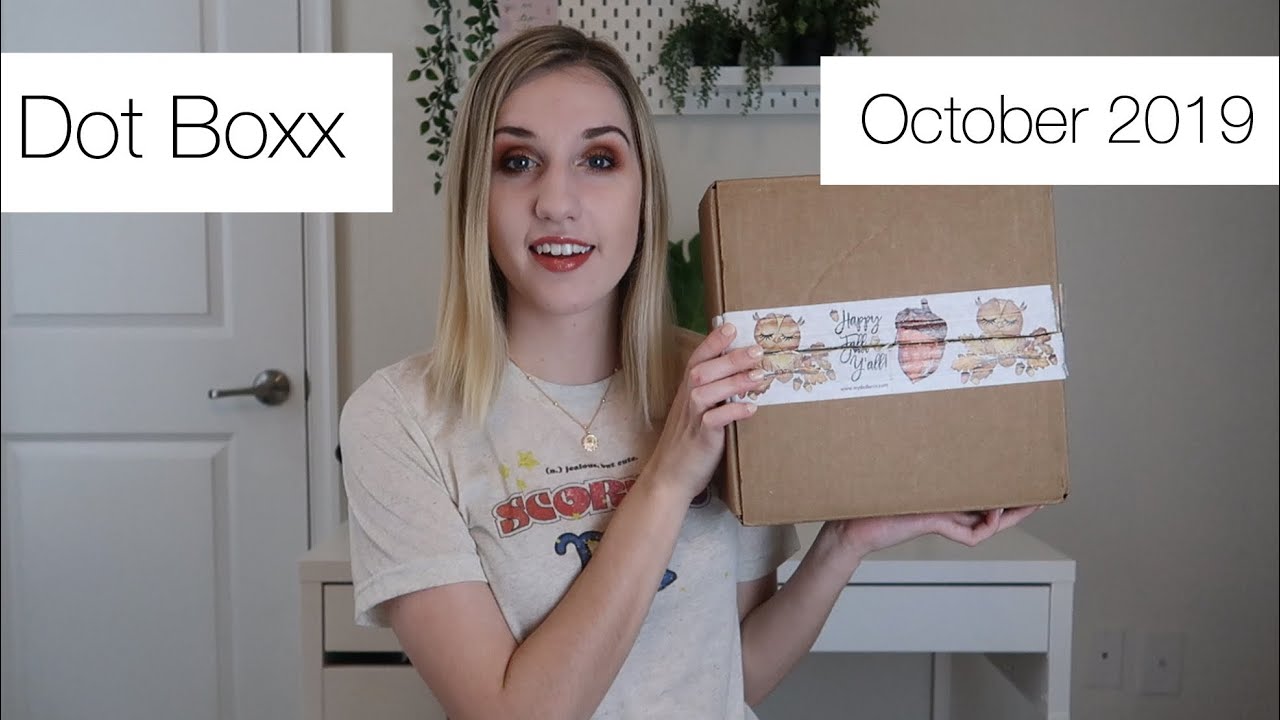Dot Boxx | October 2019 | Period Subscription Box