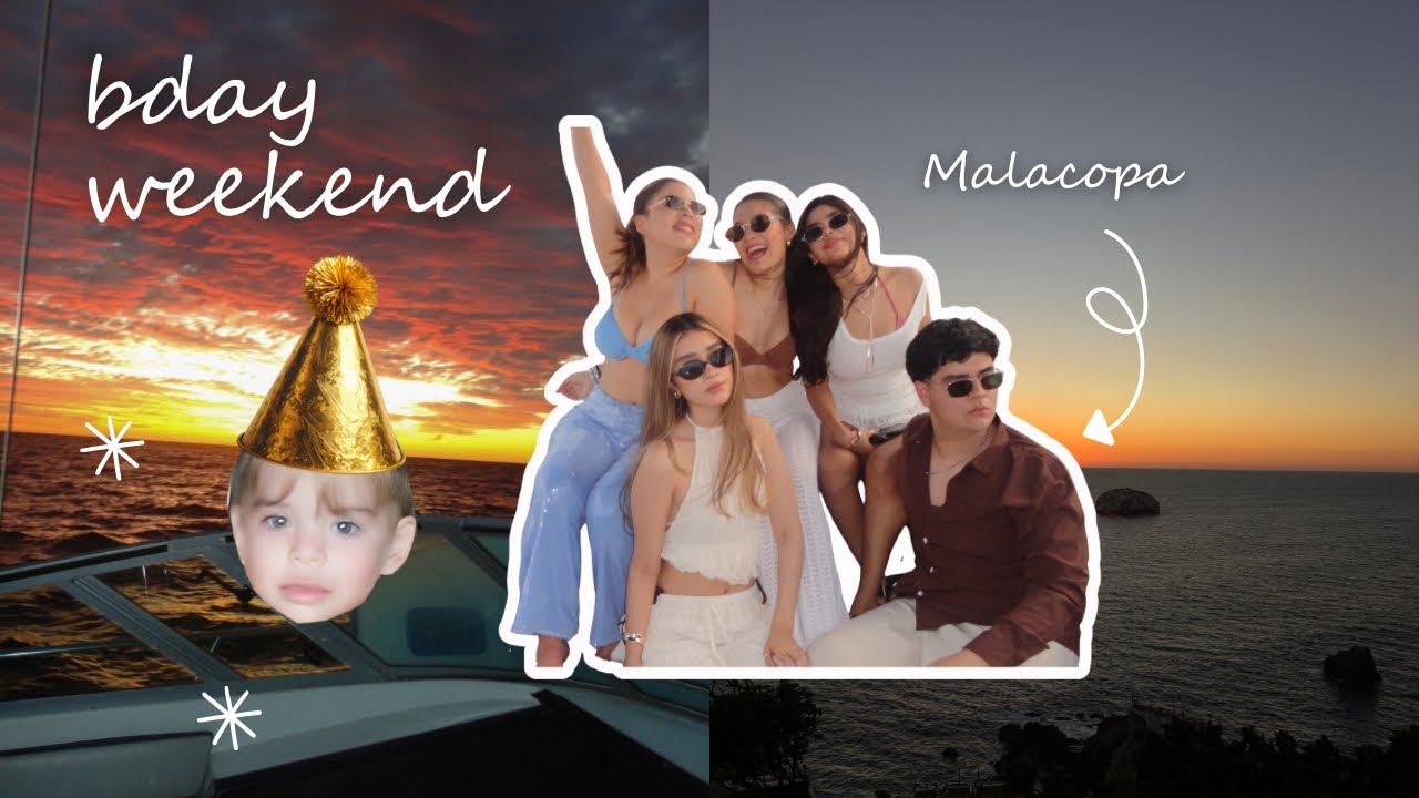 Vlog #9 bday weekend 🕺🏻🌴🛥️🎂