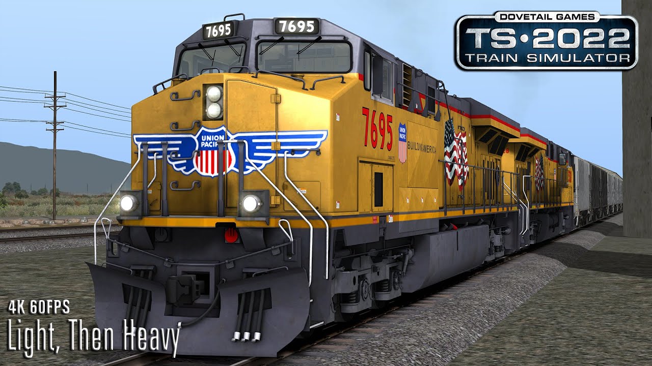 Light, Then Heavy - Tehachapi Pass - ES44AC - Train Simulator 2022