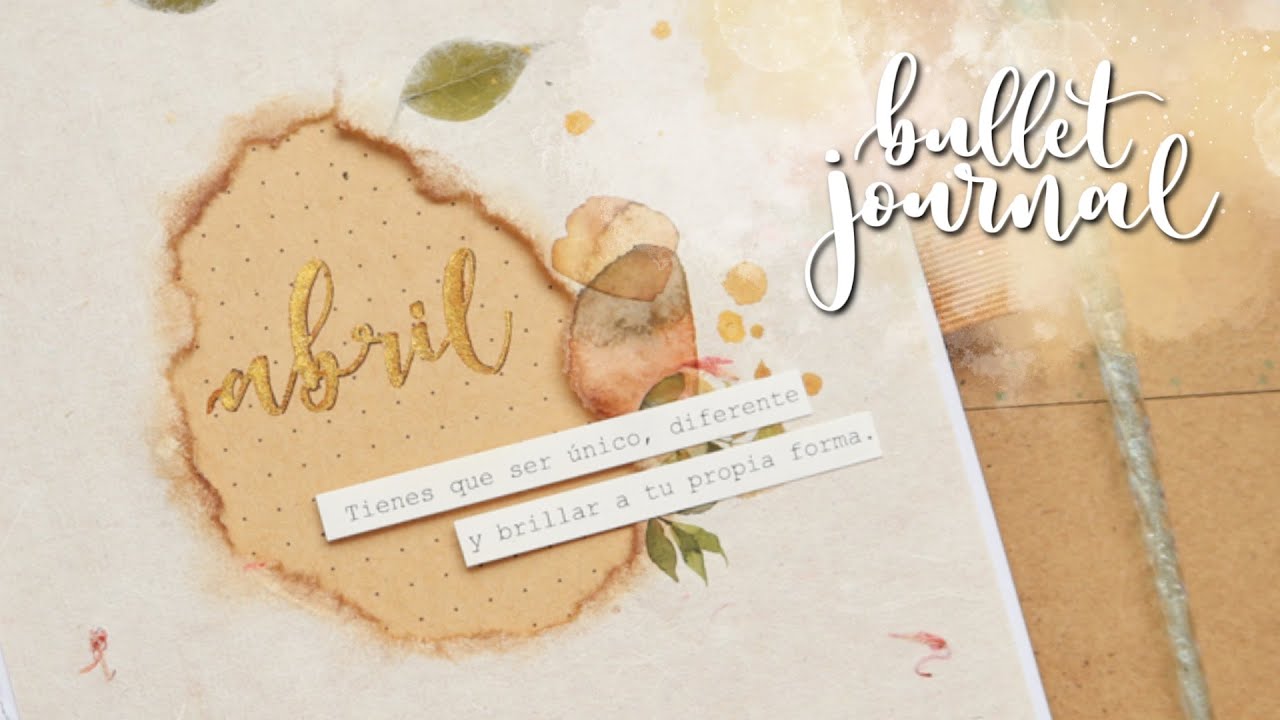 Bullet Journal para ABRIL | ¿Vuelta a los habit trackers?