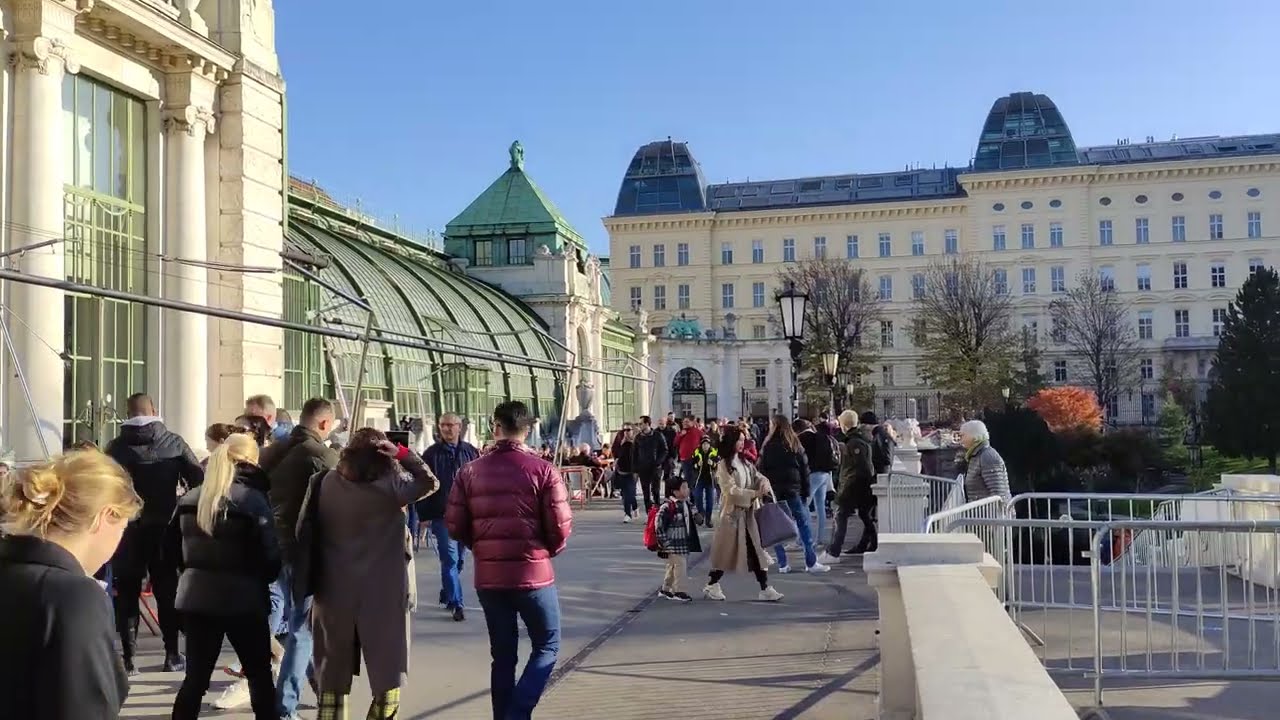 Burggarten park in Vienna