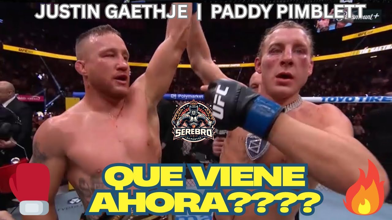 ¿Qué sigue para Justin Gaethje y Paddy Pimblett tras UFC 324? El futuro del peso ligero