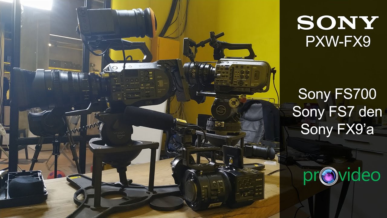 Sony FX9 (Sony FS700 ve FS7'den Sonra Sony FX9) - ProVideo