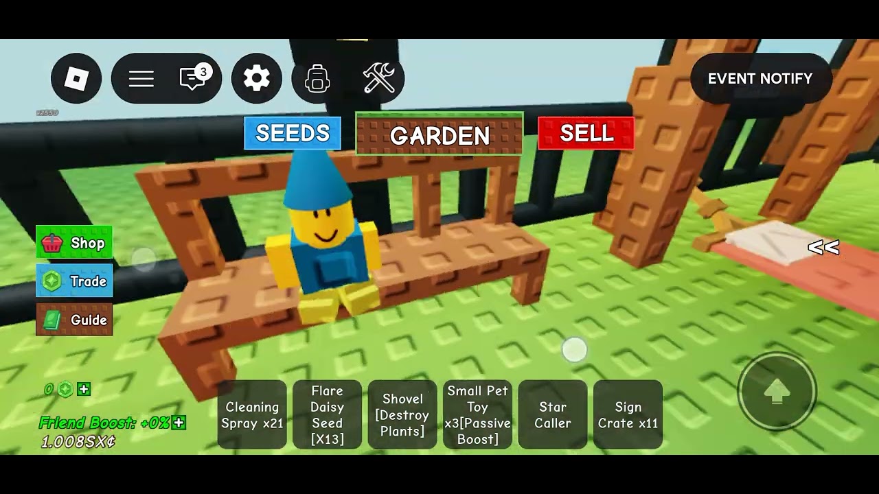 Drama grow a garden guys 😆