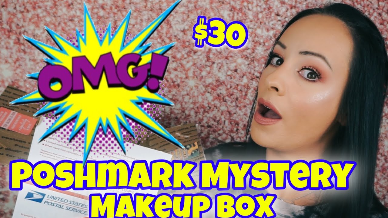 WOW! Poshmark Makeup Mystery box.... $30 ~unboxing~