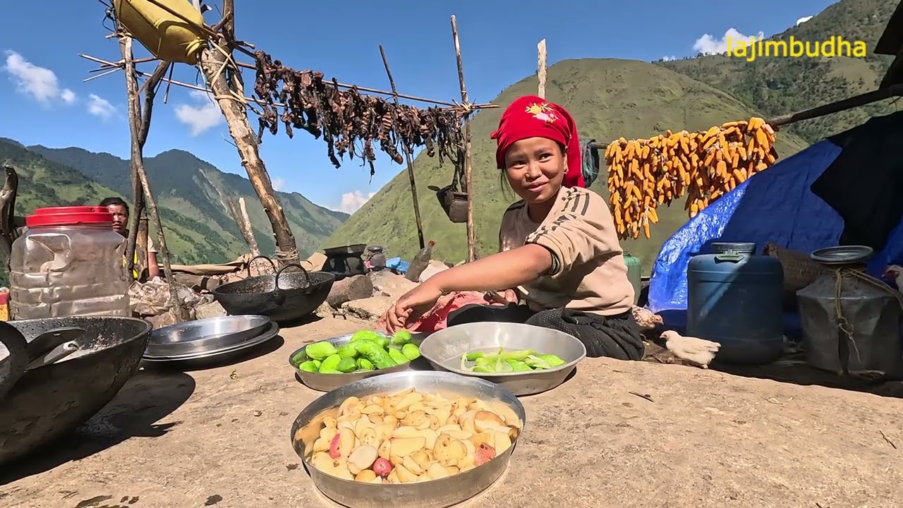 Authentic Village Lifestyle || lajimbudha ||