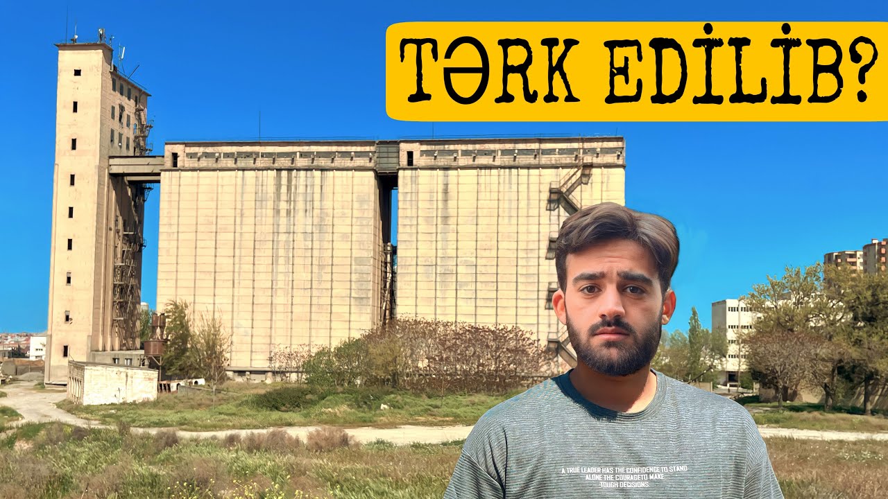 BAKIDA TƏRK EDİLMİŞ ZAVODA GİRDİK (Mühafizəçi Bizi Tutdu)