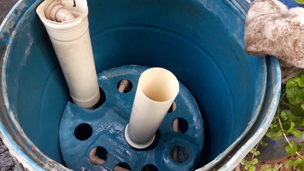Mais um vídeo aprimorando o sumpdecantador na criação de tilapia