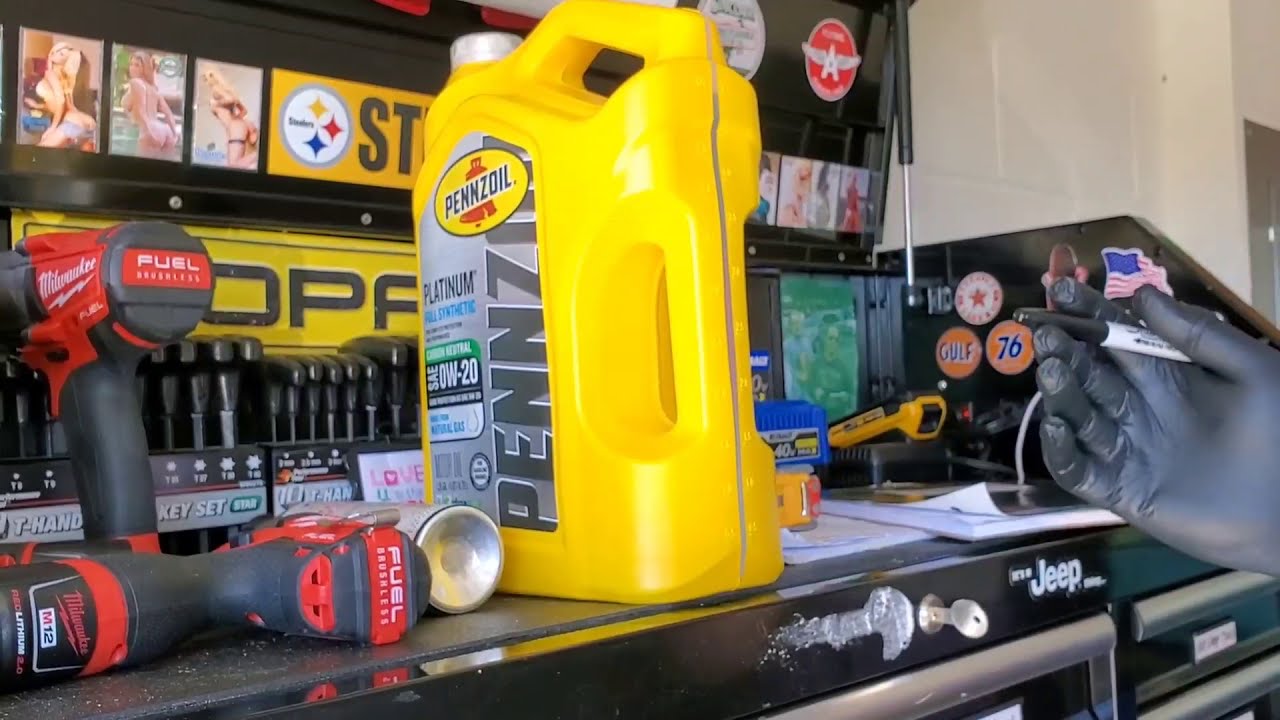Buick Encore GX 1.3L engine oil and filter change