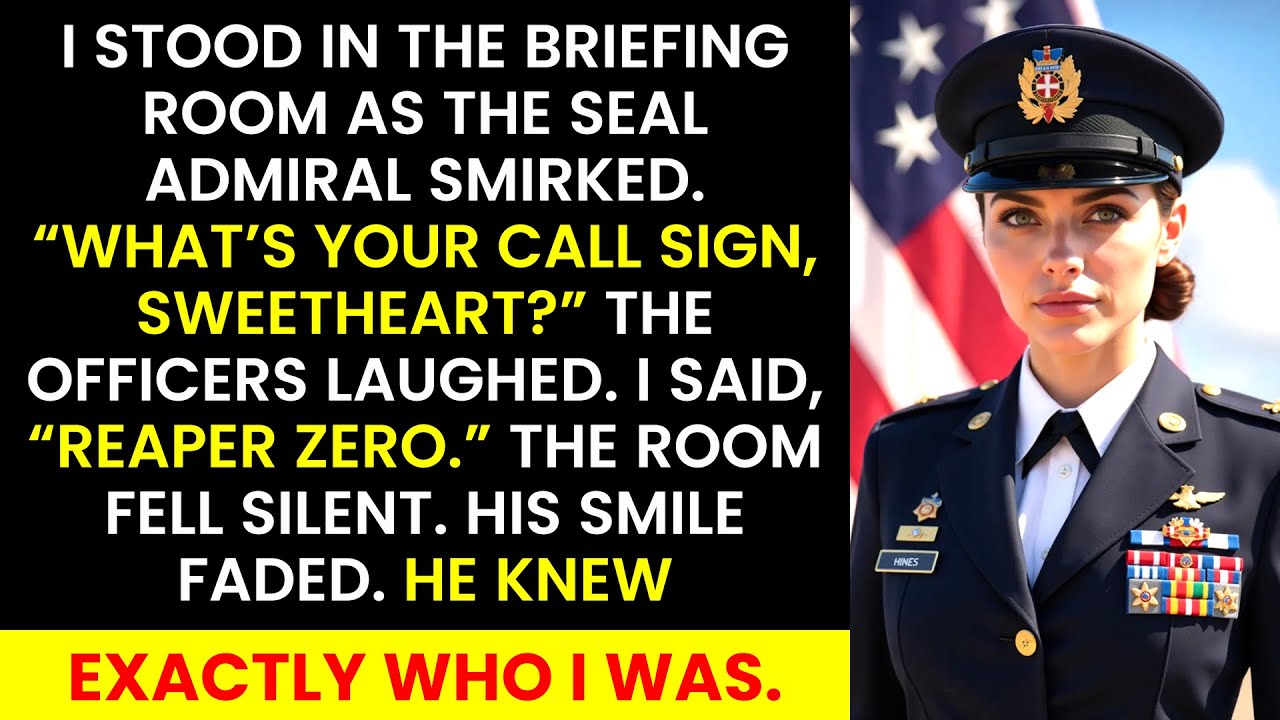 The SEAL Admiral Laughed at My Call Sign — Until ‘Reaper Zero’ Made Him Freeze in Shock.