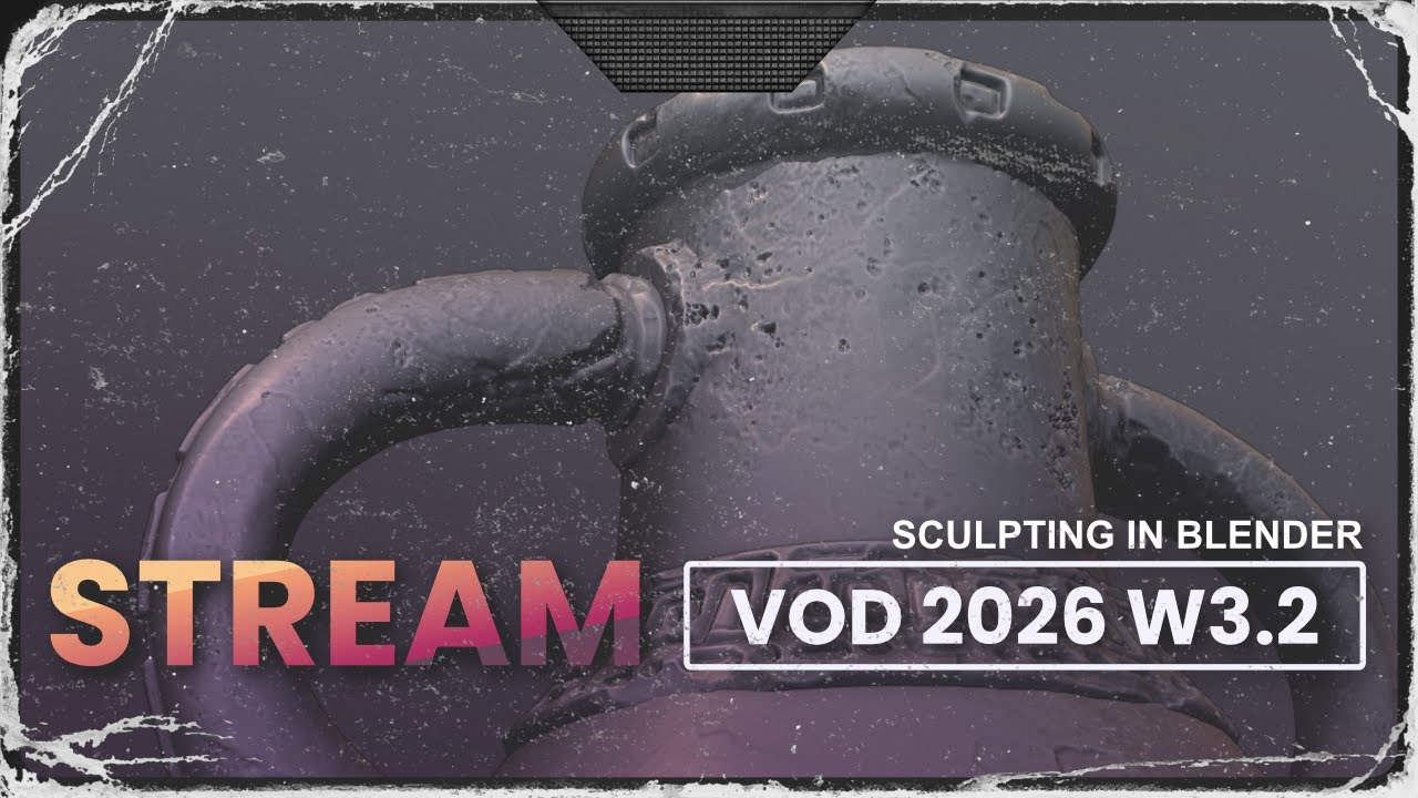 WEEK 3.2 / Sculpting in Blender