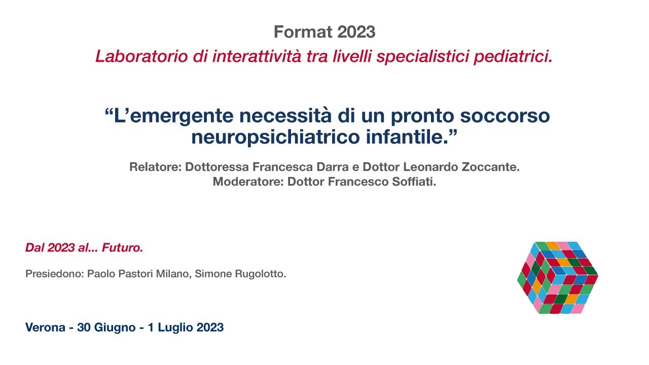 Dal 2023 al... futuro: l’emergente necessità di un pronto soccorso neuropsichiatrico infantile.