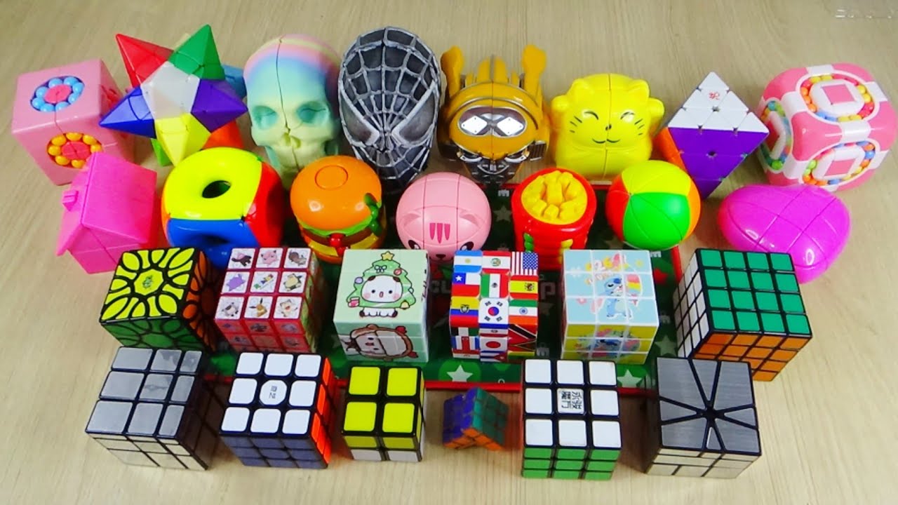 MI PRIMER UNBOXING DE 2025 | 27 Cubos de Rubik 🎂🎈 🎉