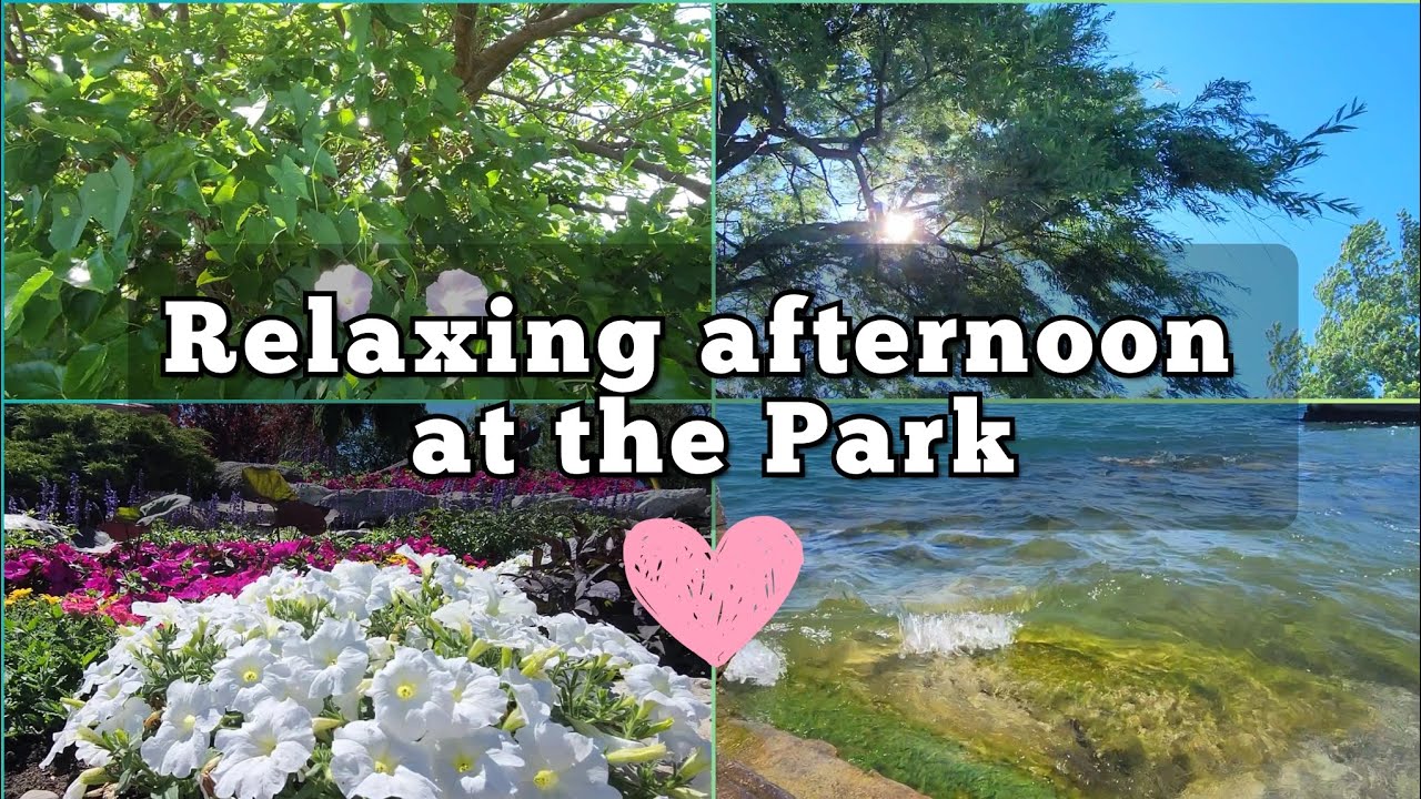 Relaxing afternoon at the Park 🩷🌞👋🏽