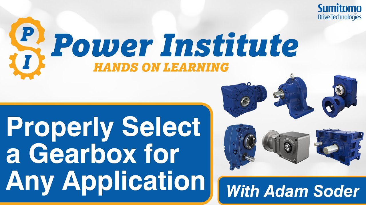 How to Properly Select a Gearbox for Any Application