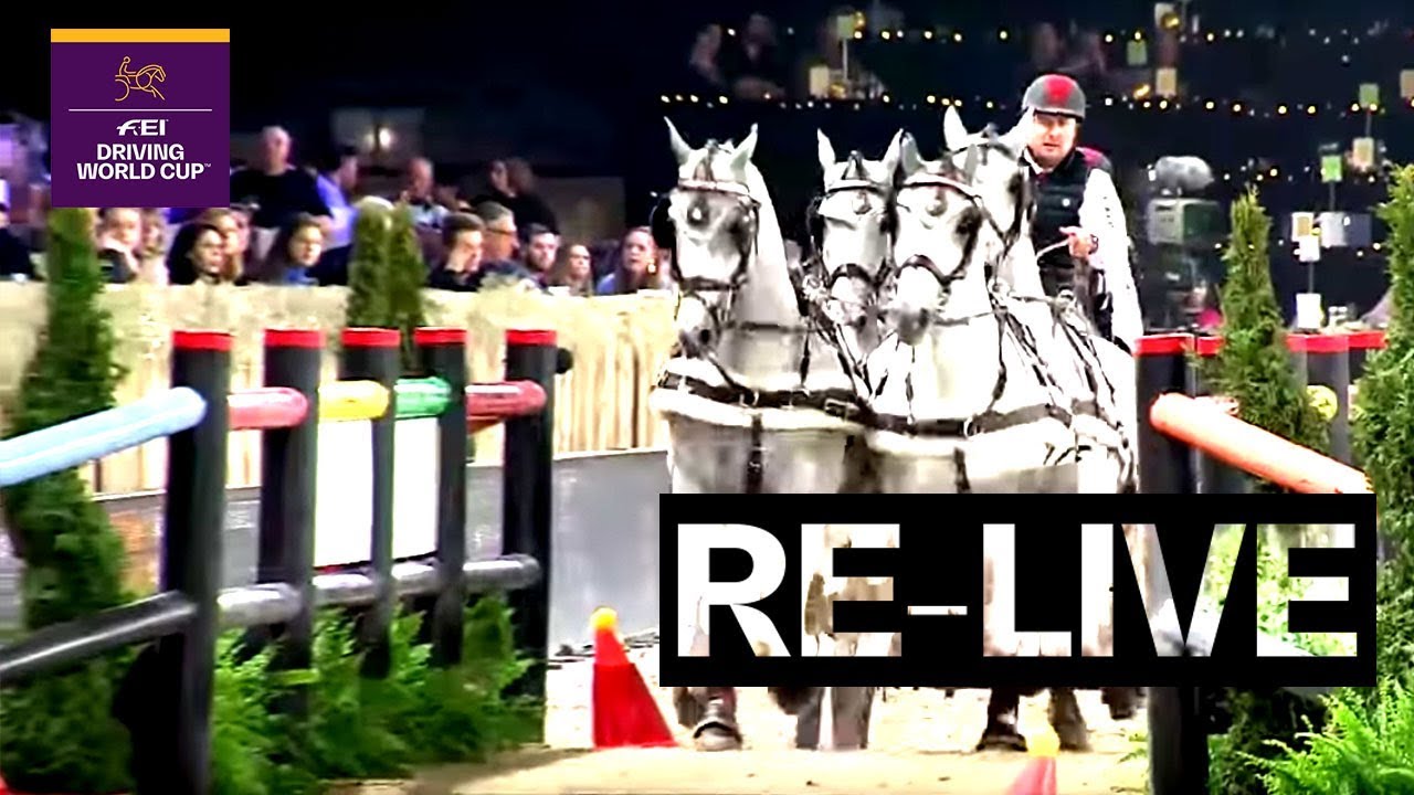 RE-LIVE | Driving Part 1 | Mechelen (BEL) | FEI Driving World Cup™