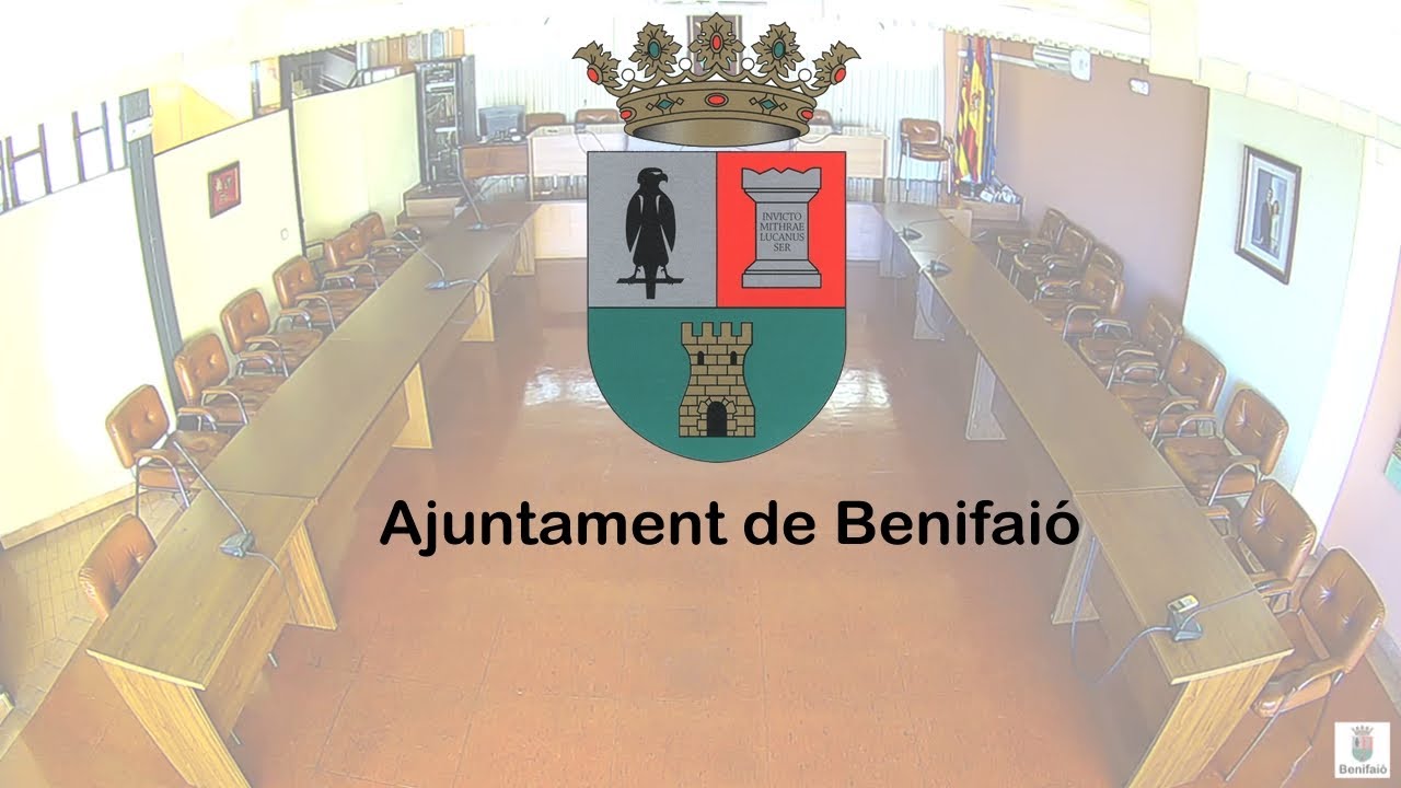Plenari Ajuntament de Benifaió 29 D'OCTUBRE DE 2025