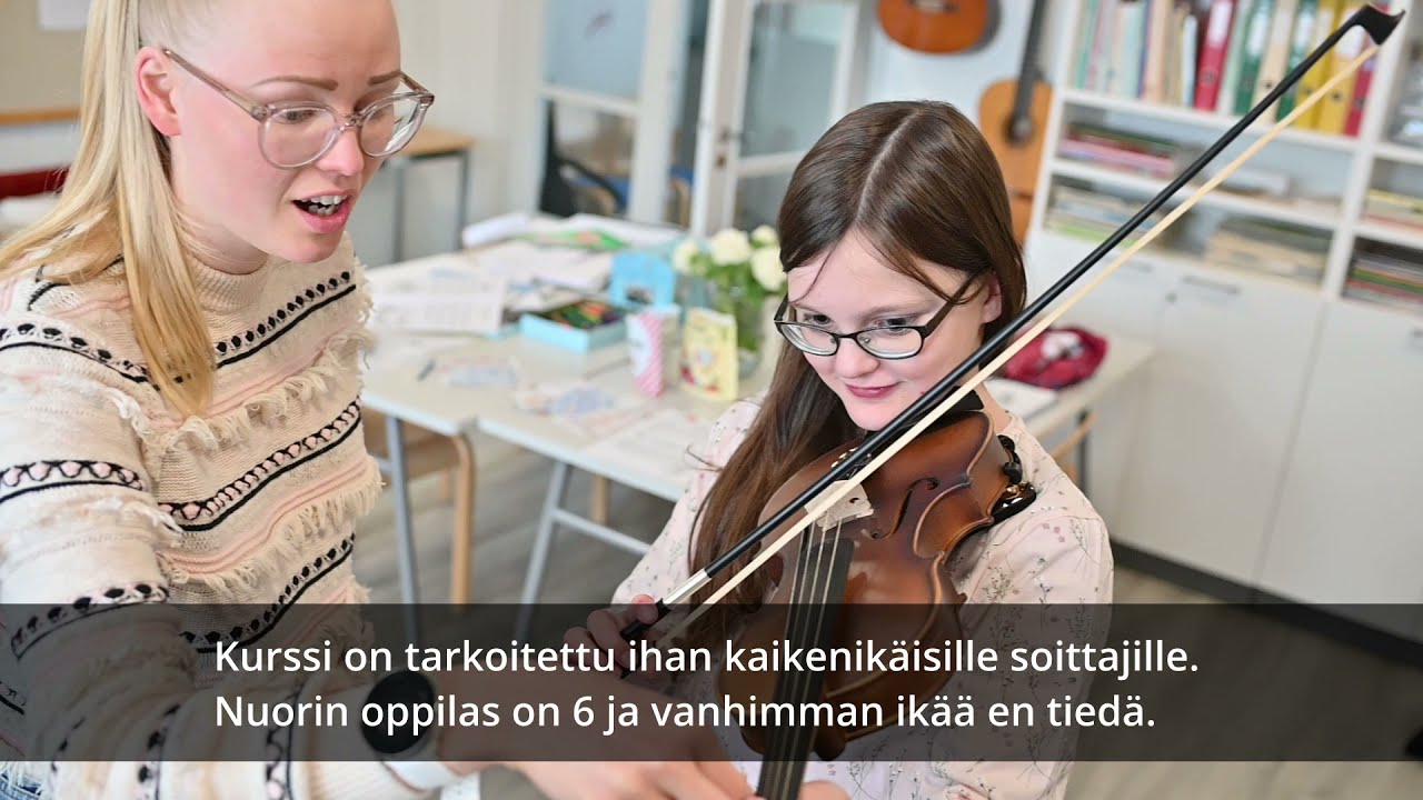 Kurkista kurssille - viulutunnit.