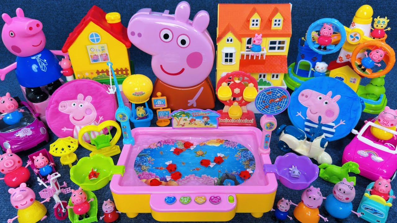 15 Minutes Satisfying with Unboxing Peppa Pig Super Playground Toys World ASMR｜Review Toys